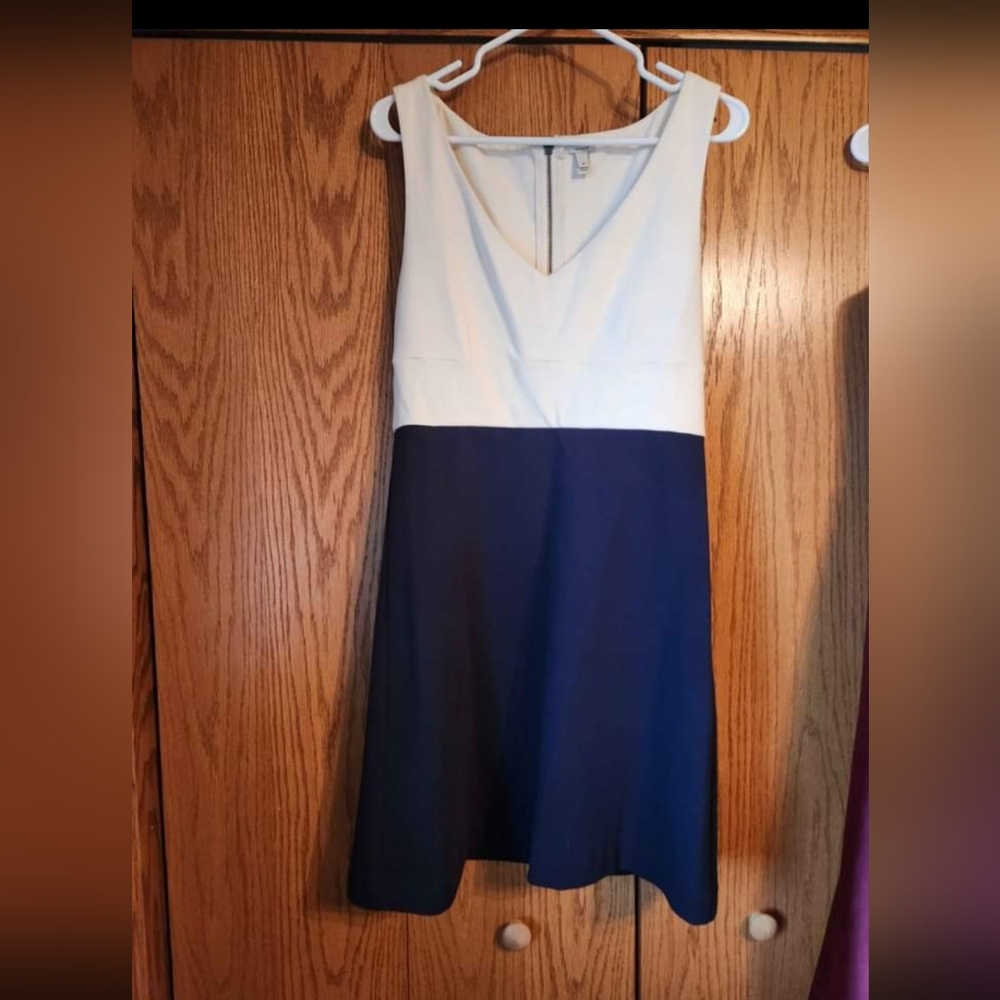 J. Crew color block ponte dress size 6